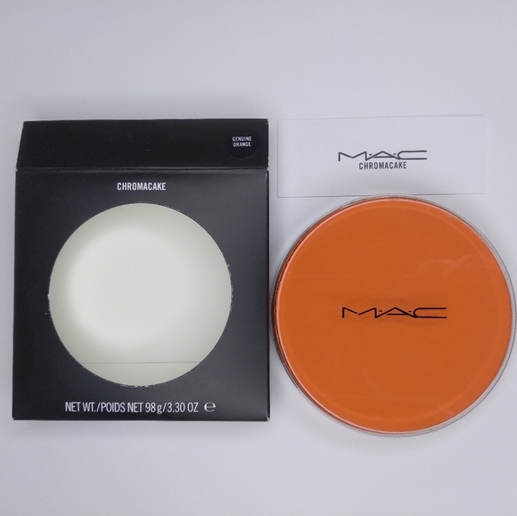 MAC Cosmetics CHROMACAKE Genuine Orange NIB - Picture 2 of 6